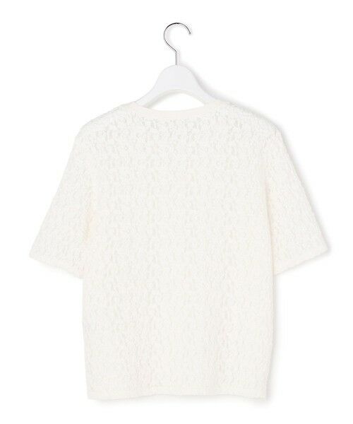 23区 / ニジュウサンク カットソー | リンクルレースジャージー 5分袖 TEE | 詳細8