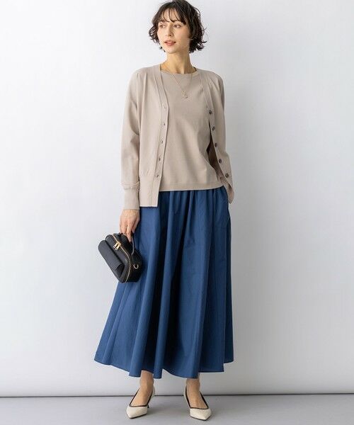 23区 / ニジュウサンク カーディガン・ボレロ | レーヨンポリエステルストレッチ Vネック カーディガン | 詳細11