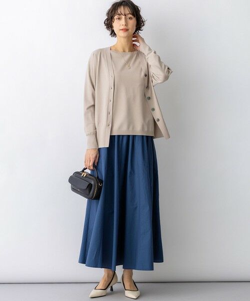 23区 / ニジュウサンク カーディガン・ボレロ | レーヨンポリエステルストレッチ Vネック カーディガン | 詳細12