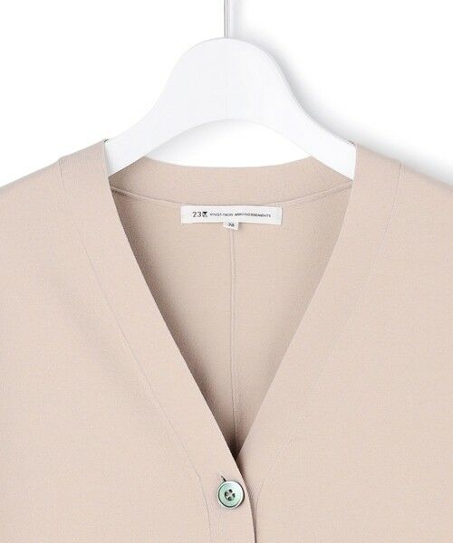 23区 / ニジュウサンク カーディガン・ボレロ | レーヨンポリエステルストレッチ Vネック カーディガン | 詳細12