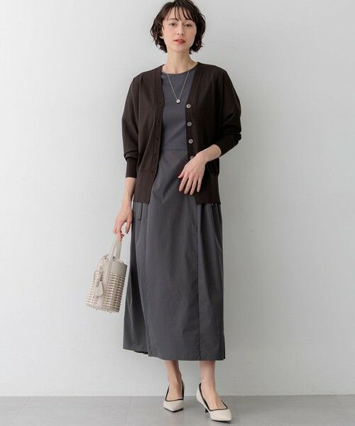 23区 / ニジュウサンク カーディガン・ボレロ | レーヨンポリエステルストレッチ Vネック カーディガン | 詳細20