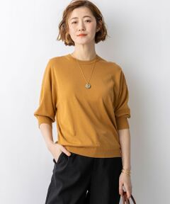 23区 / ニジュウサンク ニット・セーター | 【見上愛さん着用】キュプラコットン プルオーバー ニット