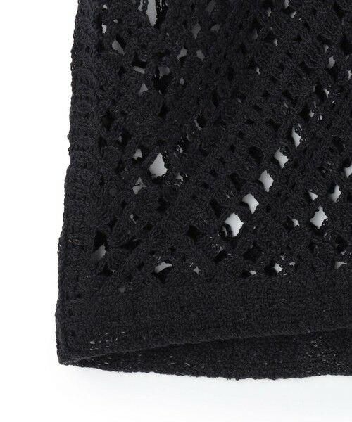 23区 / ニジュウサンク ニット・セーター | エンブロイダリーレース ポロ ニット | 詳細13