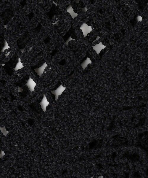 23区 / ニジュウサンク ニット・セーター | エンブロイダリーレース ポロ ニット | 詳細17