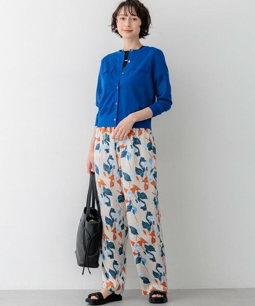 23区 / ニジュウサンク カーディガン・ボレロ | 【WEB&一部店舗限定カラーあり】シャイニーシアー フラップポケット カーディガン | 詳細28