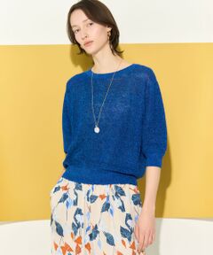 23区 / ニジュウサンク ニット・セーター | ピュアリネン パフスリーブ ニット