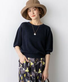 23区 / ニジュウサンク ニット・セーター | ピュアリネン パフスリーブ ニット