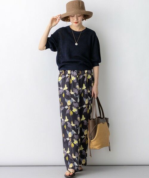 23区 / ニジュウサンク ニット・セーター | ピュアリネン パフスリーブ ニット | 詳細10