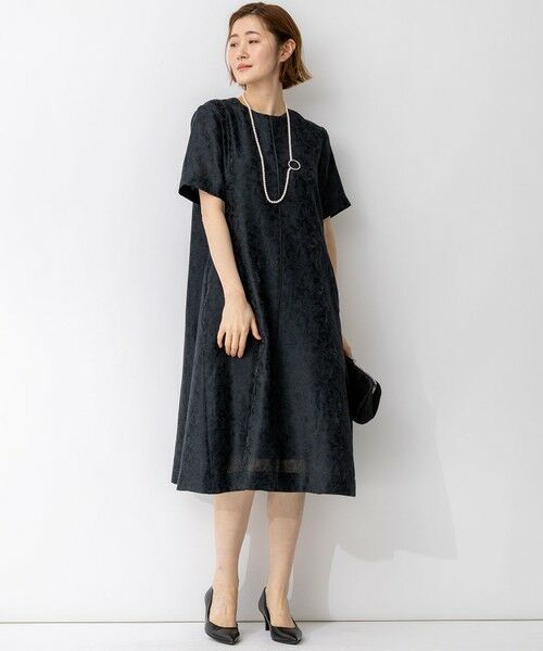 23区 / ニジュウサンク ドレス | 【APPLAUDIR】シアーフラワージャカード ドレス | 詳細1