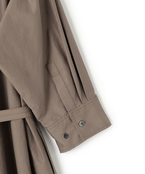 23区 / ニジュウサンク ミニ丈・ひざ丈ワンピース | 【先行予約】ナイロンコットンタフタ シャツワンピース | 詳細10