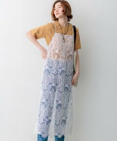 23区 / ニジュウサンク ロング・マキシ丈ワンピース | ペイズリーレース キャミソールワンピース