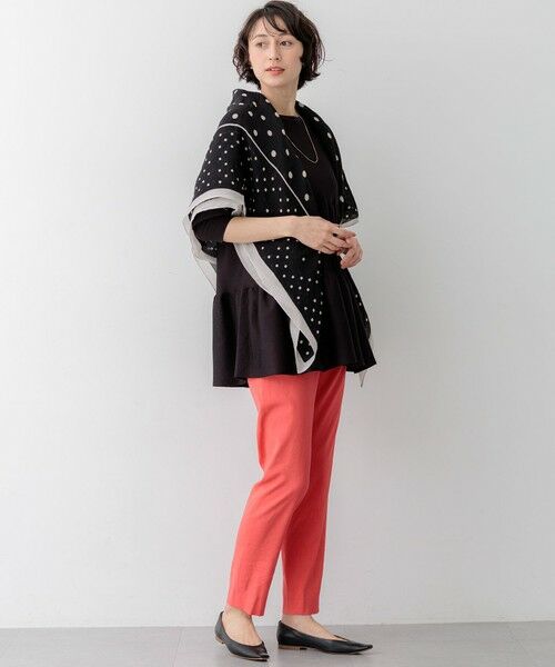 23区 / ニジュウサンク その他パンツ | 【CanCam掲載】リネンレーヨンストレッチ テーパード パンツ | 詳細7