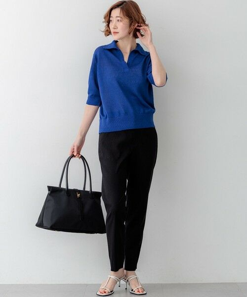 23区 / ニジュウサンク その他パンツ | 【CanCam掲載】リネンレーヨンストレッチ テーパード パンツ | 詳細28