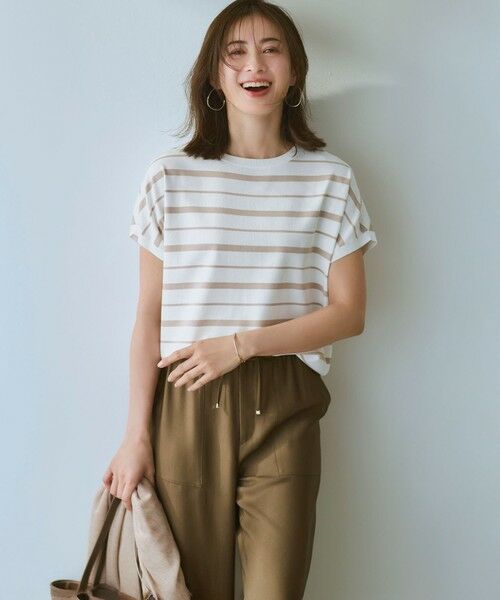 23区 / ニジュウサンク その他パンツ | 【見上愛さん着用/CLASSY.・STORY掲載】ブライトカルゼ ワイド パンツ | 詳細7