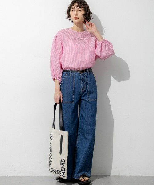 23区 / ニジュウサンク デニムパンツ | 【見上愛さん着用】23区 Summer DENIM ベイカーパンツ | 詳細10