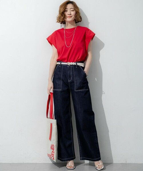 23区 / ニジュウサンク デニムパンツ | 【見上愛さん着用】23区 Summer DENIM ベイカーパンツ | 詳細20