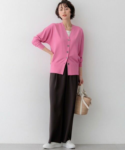 23区 / ニジュウサンク その他パンツ | 【WEB&一部店舗限定】ストレッチジョーゼット ワイドパンツ | 詳細13