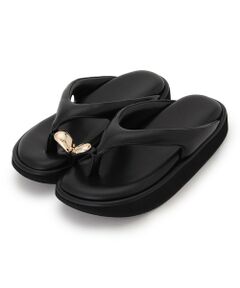 23区 / ニジュウサンク サンダル | レザータッチトング サンダル