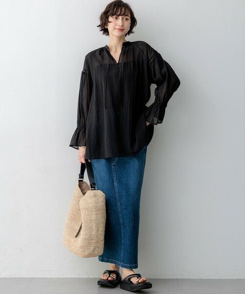 23区 / ニジュウサンク サンダル | レザータッチトング サンダル | 詳細12