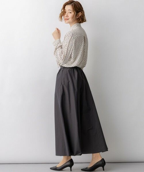 23区 / ニジュウサンク ミニ・ひざ丈スカート | ナイロンコットンタフタ フレアスカート | 詳細15