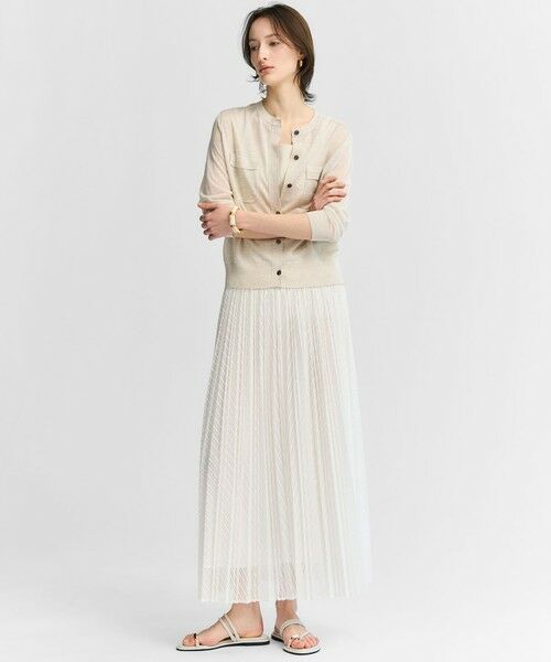 23区 / ニジュウサンク ロング・マキシ丈スカート | レース プリーツスカート | 詳細2