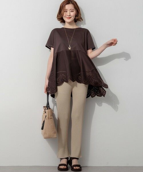 23区 / ニジュウサンク ネックレス・ペンダント・チョーカー | メタルドロップ＆リング ネックレス | 詳細4