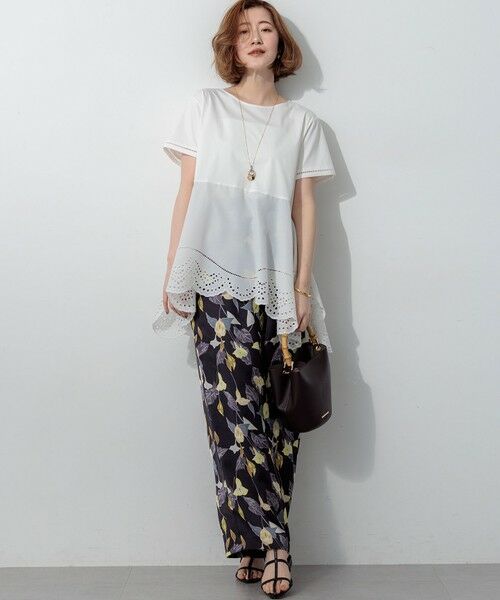 23区 / ニジュウサンク ネックレス・ペンダント・チョーカー | メタルドロップ＆リング ネックレス | 詳細5