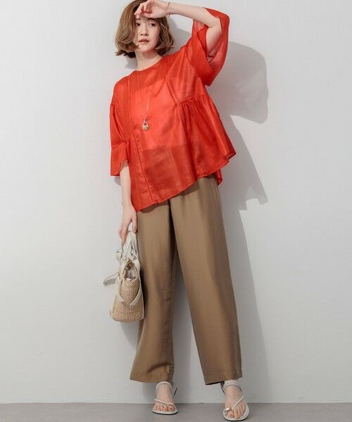 23区 / ニジュウサンク ネックレス・ペンダント・チョーカー | メタルドロップ＆リング ネックレス | 詳細6