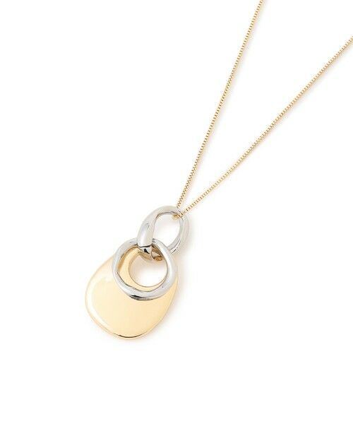 23区 / ニジュウサンク ネックレス・ペンダント・チョーカー | メタルドロップ＆リング ネックレス | 詳細8