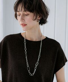 23区 / ニジュウサンク ネックレス・ペンダント・チョーカー | ミックスリング チェーン ネックレス