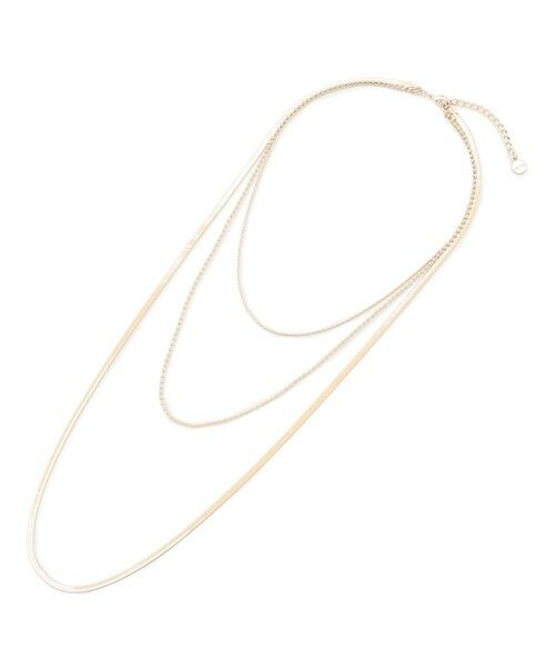 23区 / ニジュウサンク ネックレス・ペンダント・チョーカー | 【WEB&一部店舗限定】ミックスチェーン 3連 ネックレス | 詳細5