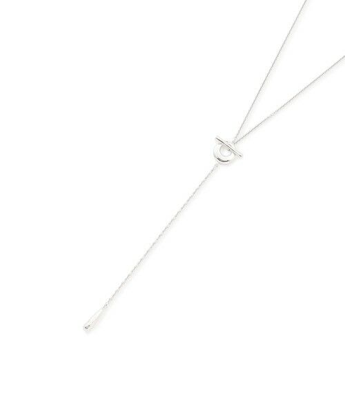 23区 / ニジュウサンク ネックレス・ペンダント・チョーカー | 【WEB&一部店舗限定】ミニトップラリエット ネックレス（シルバー系）