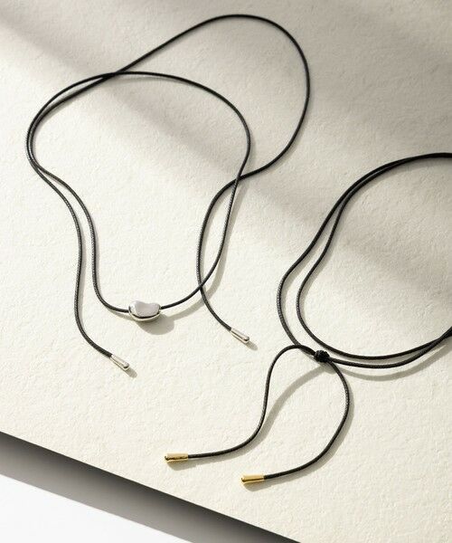 23区 / ニジュウサンク ネックレス・ペンダント・チョーカー | 【WEB&一部店舗限定】2WAY ビーンズ ネックレス（シルバー系）