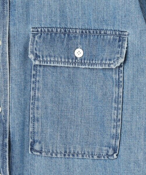 23区 / ニジュウサンク シャツ・ブラウス | 【SLOW/一部店舗限定】LIGHT DENIM クロップド シャツ | 詳細5