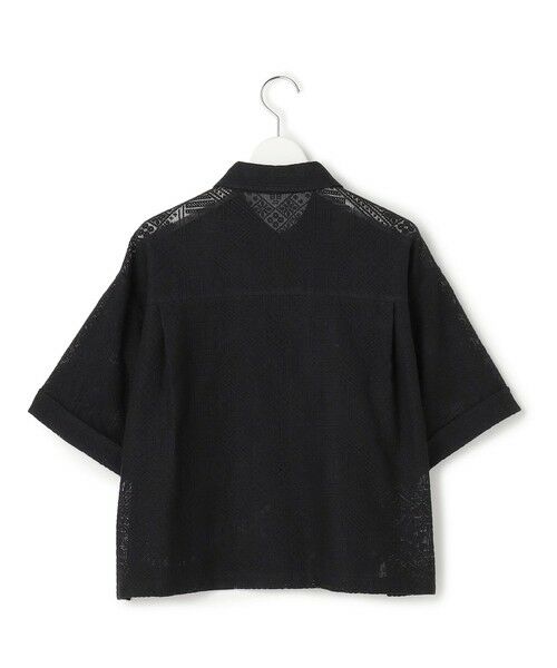 23区 / ニジュウサンク シャツ・ブラウス | 【SLOW/一部店舗限定】モチーフレース 半袖 シャツ | 詳細5