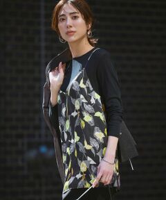 23区 / ニジュウサンク シャツ・ブラウス | カラーリリープリント キャミソールブラウス