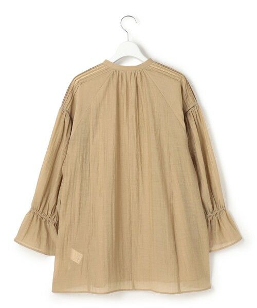 23区 / ニジュウサンク シャツ・ブラウス | リネンミックスシアースラブ ギャザーブラウス | 詳細7