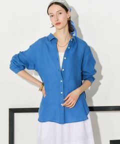 23区 / ニジュウサンク シャツ・ブラウス | LIBECOリネン ベーシック シャツ