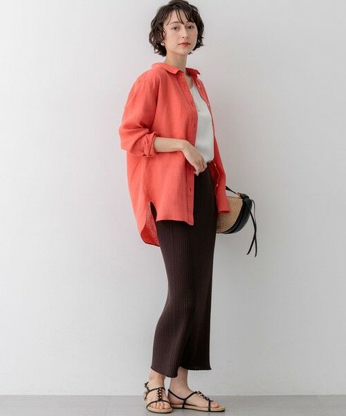 23区 / ニジュウサンク シャツ・ブラウス | LIBECOリネン ベーシック シャツ | 詳細12