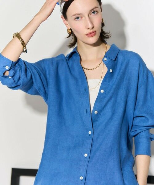 23区 / ニジュウサンク シャツ・ブラウス | LIBECOリネン ベーシック シャツ | 詳細24