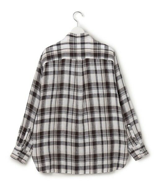 23区 / ニジュウサンク シャツ・ブラウス | 【見上愛さん着用】LIBECOリネン チェック シャツ | 詳細14