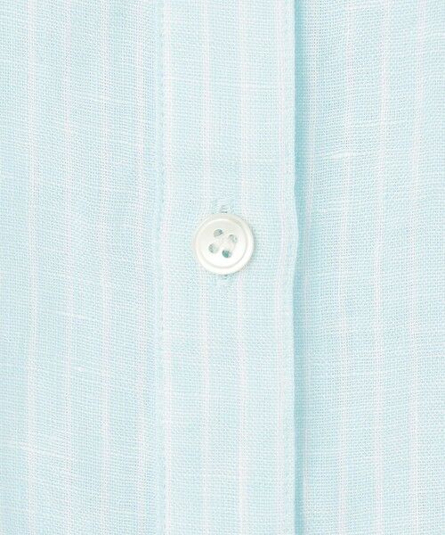 23区 / ニジュウサンク シャツ・ブラウス | LIBECOリネン ポケット刺繍 クロップドシャツ | 詳細16