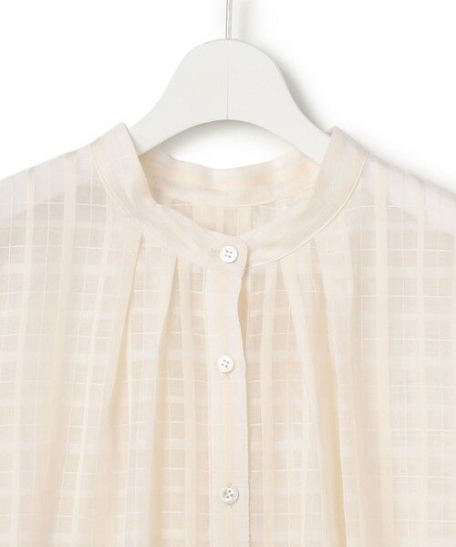 23区 / ニジュウサンク シャツ・ブラウス | シャドーシアーチェック 2WAY ブラウス | 詳細7