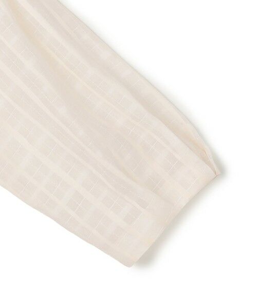 23区 / ニジュウサンク シャツ・ブラウス | シャドーシアーチェック 2WAY ブラウス | 詳細8