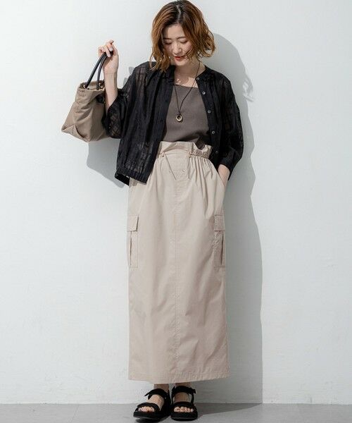 23区 / ニジュウサンク シャツ・ブラウス | シャドーシアーチェック 2WAY ブラウス | 詳細13