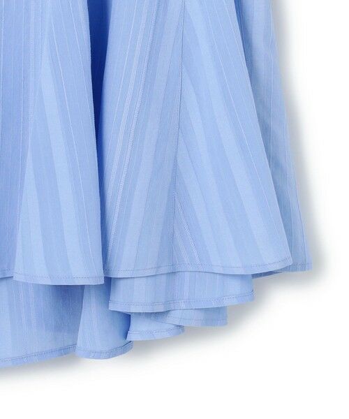 23区 / ニジュウサンク シャツ・ブラウス | ドビーストライプ クルーネック フレアブラウス | 詳細10