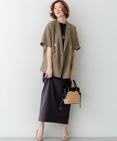 23区 / ニジュウサンク その他アウター | 【見上愛さん着用】シアータンブラー ダブルジャケット | 詳細9