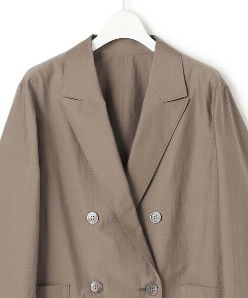 23区 / ニジュウサンク その他アウター | MANTECOブライトワッシャー ダブル ジャケット | 詳細10