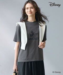 23区 / ニジュウサンク カットソー | 【SLOW/一部店舗限定】Mickeyデザイン Tシャツ