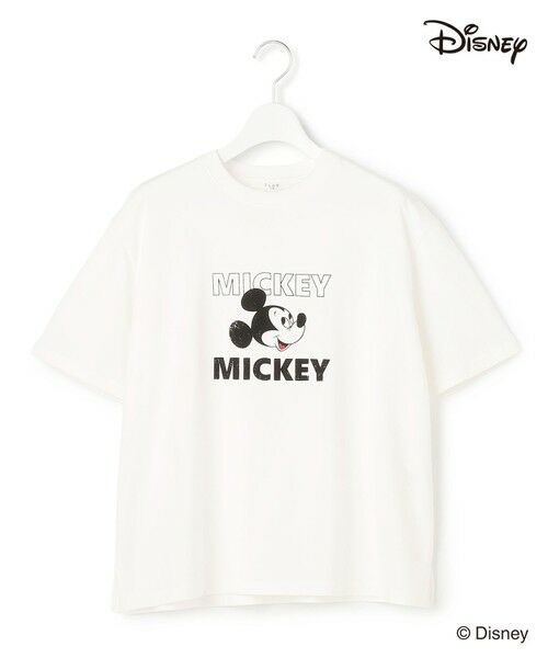 23区 / ニジュウサンク カットソー | 【SLOW/一部店舗限定】Mickeyデザイン Tシャツ | 詳細2